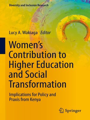 cover image of Women's Contribution to Higher Education and Social Transformation